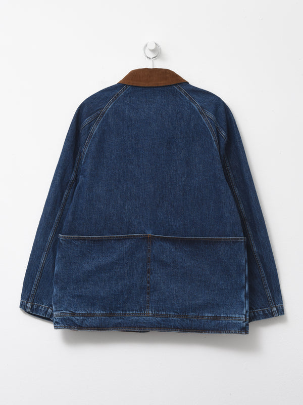 THREE POCKET DENIM CHORE STONE WASH_200